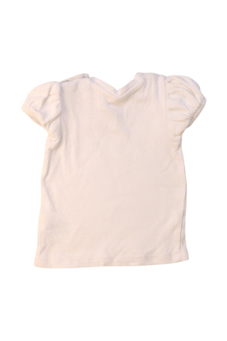 A White Short Sleeve Tops from Seed in size 3-6M for neutral. (Back View)