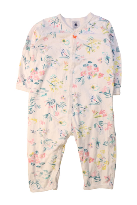 A Multicolour Onesies from Petit Bateau in size 12-18M for neutral. (Front View)