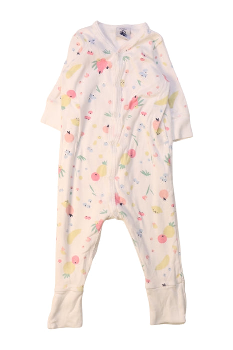A Multicolour Onesies from Petit Bateau in size 0-3M for girl. (Front View)