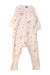 A Multicolour Onesies from Petit Bateau in size 0-3M for girl. (Front View)
