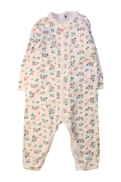 A Multicolour Onesies from Petit Bateau in size 2T for girl. (Front View)