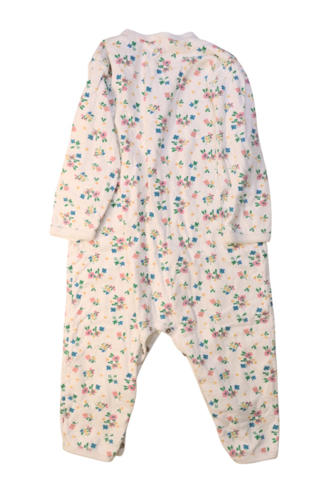 A Multicolour Onesies from Petit Bateau in size 2T for girl. (Back View)