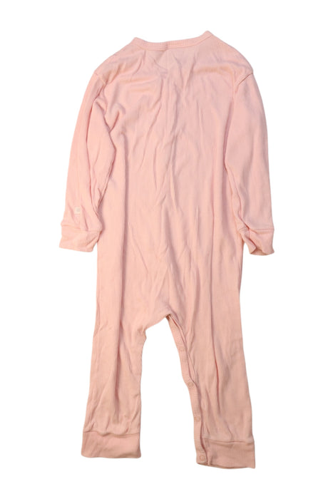 A Pink Onesies from Petit Bateau in size 2T for girl. (Back View)