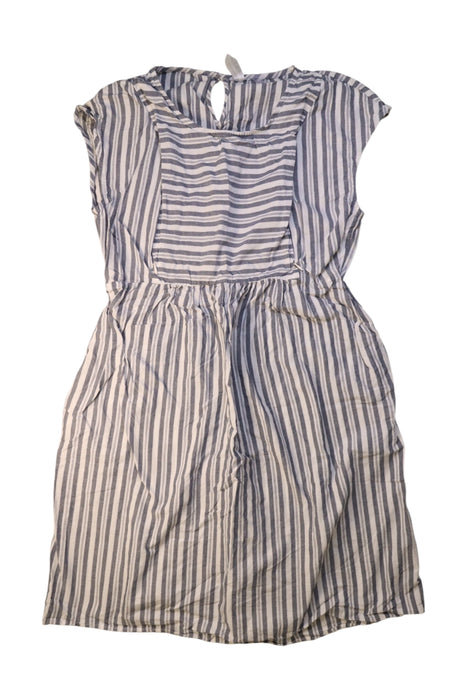 A Blue Short Sleeve Dresses from Seraphine in size Maternity-XL for maternity. (Front View)