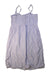 A Blue Sleeveless Dresses from Seraphine in size Maternity-XL for maternity. (Back View)