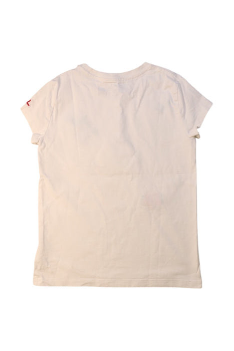 A White Short Sleeve T Shirts from Polo Ralph Lauren in size 6T for neutral. (Back View)
