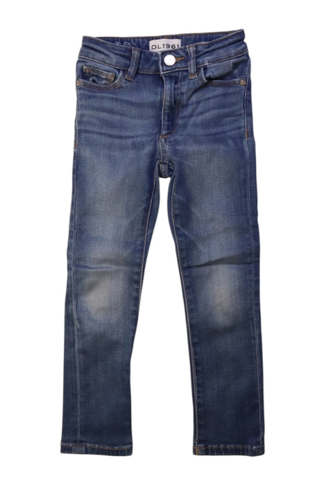 A Blue Jeans from DL1961 in size 5T for girl. (Front View)