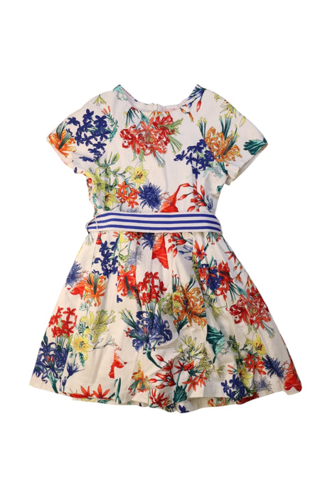 A Multicolour Short Sleeve Dresses from Gingersnaps in size 8Y for girl. (Front View)