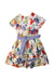 A Multicolour Short Sleeve Dresses from Gingersnaps in size 8Y for girl. (Back View)
