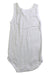 A White Sleeveless Bodysuits from Petit Bateau in size 3T for boy. (Back View)