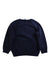 A Navy Crewneck Sweatshirts from Petit Bateau in size 4T for boy. (Back View)