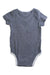 A Blue Short Sleeve Bodysuits from Ralph Lauren in size 3-6M for neutral. (Back View)