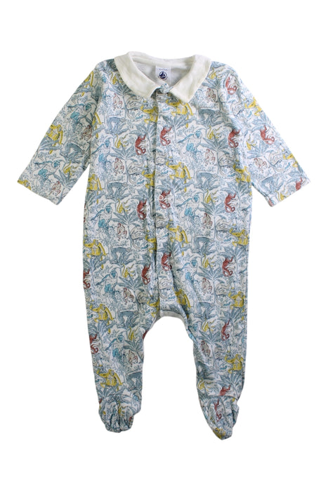 A Multicolour Onesies from Petit Bateau in size 3-6M for boy. (Front View)