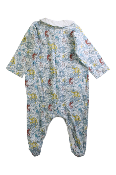 A Multicolour Onesies from Petit Bateau in size 3-6M for boy. (Back View)