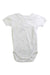 A White Short Sleeve Bodysuits from Petit Bateau in size 6-12M for boy. (Front View)