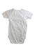 A Grey Short Sleeve Bodysuits from Petit Bateau in size 6-12M for boy. (Back View)