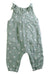 A Green Long Overalls from Vertbaudet in size 3-6M for girl. (Front View)