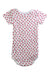 A White Short Sleeve Bodysuits from Petit Bateau in size 12-18M for girl. (Back View)