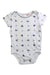 A White Short Sleeve Bodysuits from Ralph Lauren in size 3-6M for boy. (Front View)