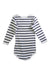 A White Long Sleeve Bodysuits from Petit Bateau in size 12-18M for boy. (Back View)