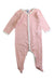 A White Onesies from Petit Bateau in size 3-6M for boy. (Front View)