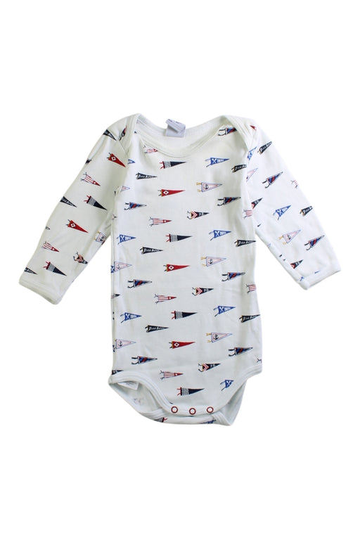 A Multicolour Long Sleeve Bodysuits from Petit Bateau in size 3-6M for boy. (Front View)
