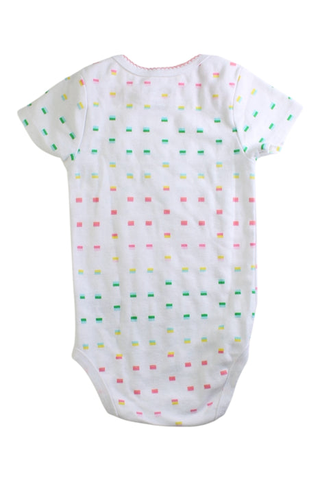 A Multicolour Short Sleeve Bodysuits from Juicy Couture in size 6-12M for girl. (Back View)