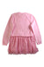 A Pink Long Sleeve Dresses from Juicy Couture in size 6T for girl. (Back View)