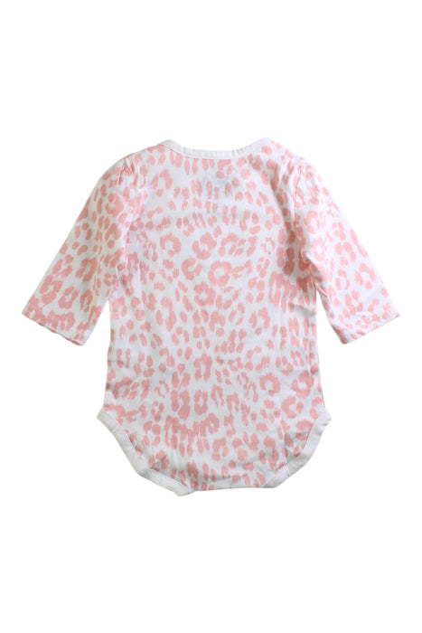 A Pink Long Sleeve Bodysuits from Juicy Couture in size 0-3M for girl. (Back View)