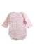 A Pink Long Sleeve Bodysuits from Juicy Couture in size 0-3M for girl. (Back View)