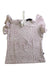 A Pink Sleeveless Tops from House of Jamie in size 5T for girl. (Front View)