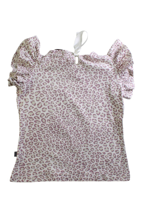 A Pink Sleeveless Tops from House of Jamie in size 5T for girl. (Back View)