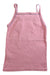 A Pink Sleeveless Tops from Petit Bateau in size 6T for girl. (Back View)