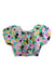 A Multicolour Short Sleeve Tops from Seed in size 4T for girl. (Front View)
