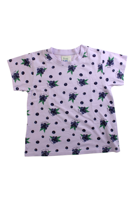 A Multicolour Short Sleeve T Shirts from Lee in size 4T for girl. (Front View)