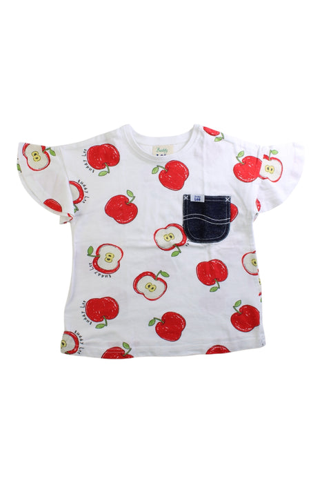 A Multicolour Short Sleeve Tops from Lee in size 3T for girl. (Front View)