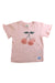 A Pink Short Sleeve T Shirts from Lee in size 3T for girl. (Front View)