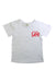 A White Short Sleeve T Shirts from Lee in size 4T for neutral. (Front View)