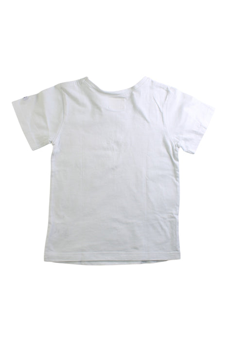 A White Short Sleeve T Shirts from Lee in size 4T for neutral. (Back View)