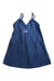 A Blue Overall Dresses from Lee in size 4T for girl. (Front View)
