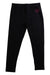 A Black Leggings from Calvin Klein in size 6T for girl. (Front View)