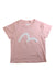 A Pink Short Sleeve T Shirts from Evisu in size 4T for girl. (Front View)