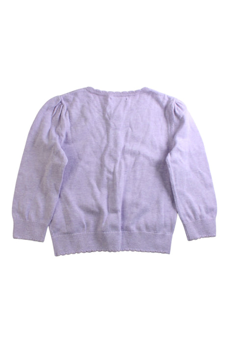 A Purple Cardigans from Ralph Lauren in size 2T for girl. (Back View)