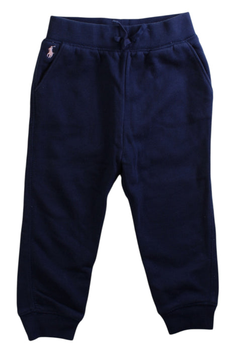 A Navy Sweatpants from Ralph Lauren in size 2T for girl. (Front View)