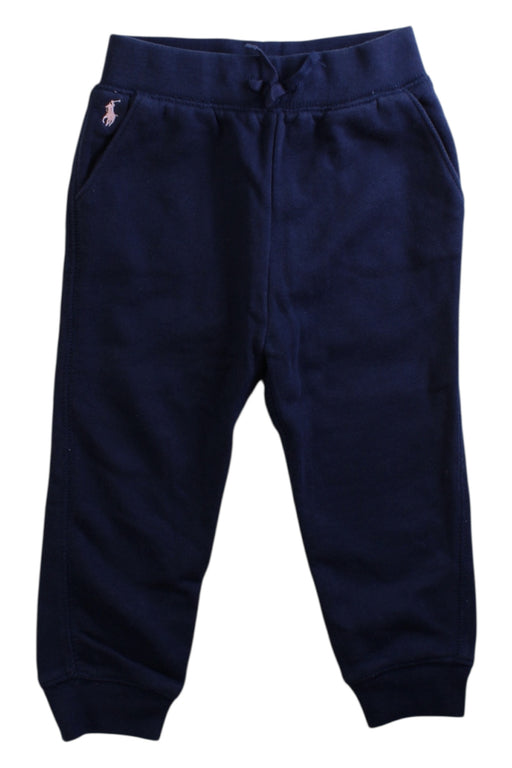 A Navy Sweatpants from Ralph Lauren in size 2T for girl. (Front View)