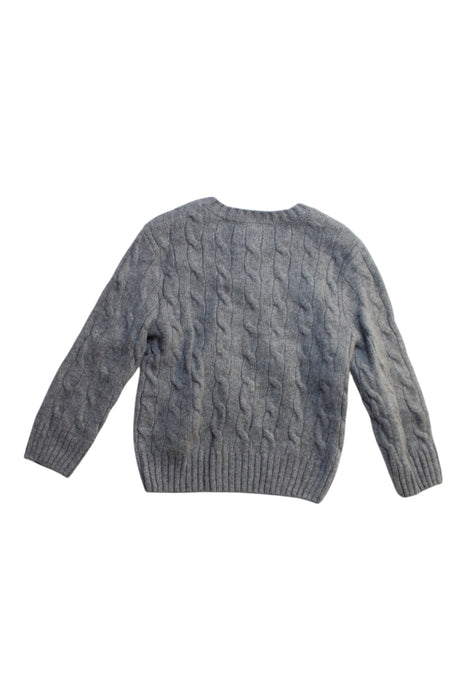 A Grey Knit Sweaters from Polo Ralph Lauren in size 3T for boy. (Back View)