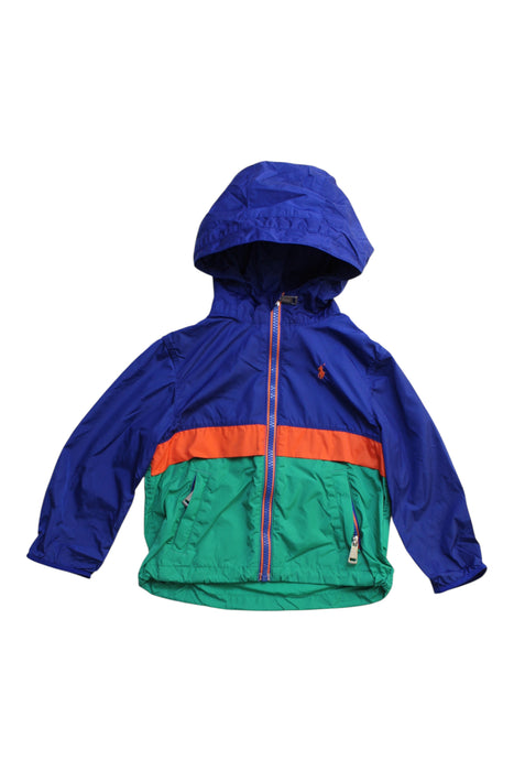 A Multicolour Rain Jackets from Polo Ralph Lauren in size 2T for boy. (Front View)