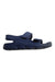 A Navy Sandals from Birkenstock in size 3T for boy. (Front View)