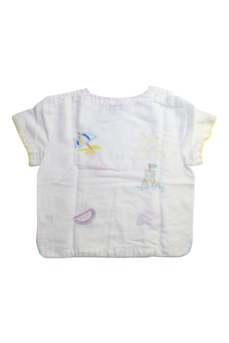A Multicolour Short Sleeve Tops from Stella McCartney in size 10Y for girl. (Back View)