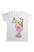 A White Short Sleeve T Shirts from Stella McCartney in size 10Y for girl. (Front View)